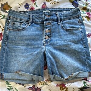 Old Navy Women's Blue Denim Shorts